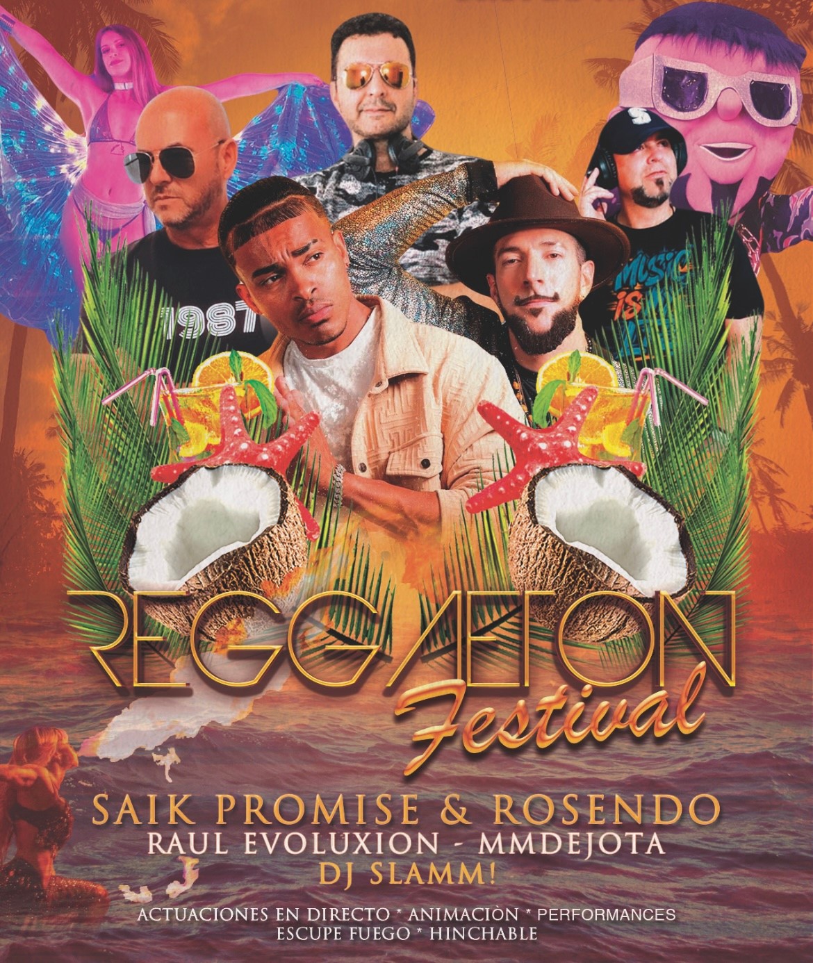 Reggaeton Festival — Saik Promise y Rosendo